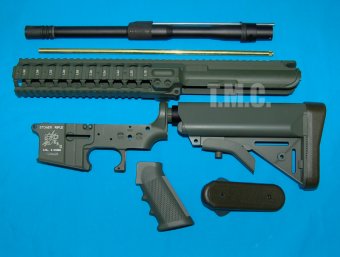 Tokyo Marui M4A1 Carbine AEG with BestGun Kit Package (OD) - Click Image to Close